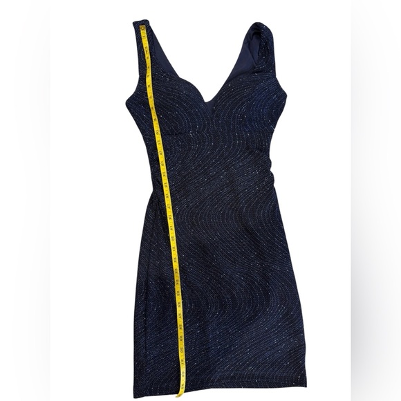 Glam Sparkle Sapphire Blue Dress Emerald Sundae Size 4-6 Small Party Holiday - Picture 7 of 10